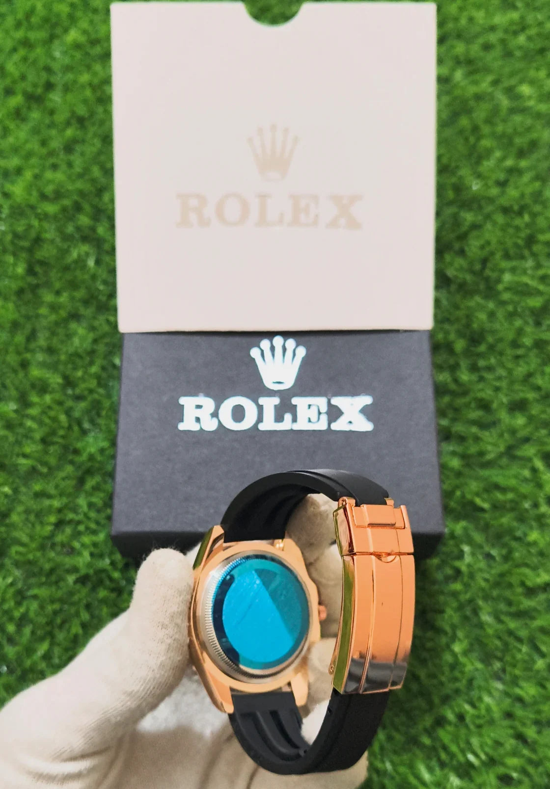 ROLEX YACHT MASTER ROSE GOLD EDITION WATCH