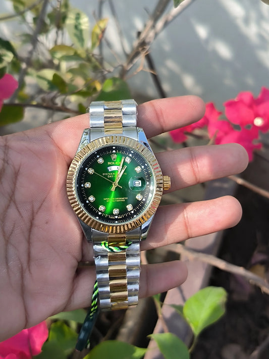 ROLEX DAY-DATE TWO TONE EDITION WATCH