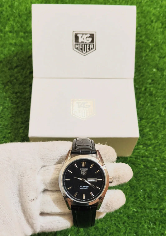 TAG HEUER CARRERA CALIBRE 5 BLACK WATCH