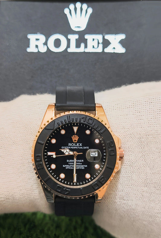 ROLEX YACHT MASTER ROSE GOLD EDITION WATCH